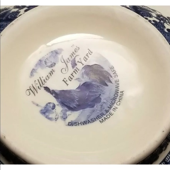 Vintage William James Farm Yard 3 Piece Serving Bowl Set - Picture 2 of 2